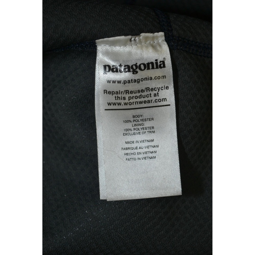 Patagonia Classic Retro X Jacket Mens Small Blue Fleece Sherpa Full Zip - Picture 10 of 16
